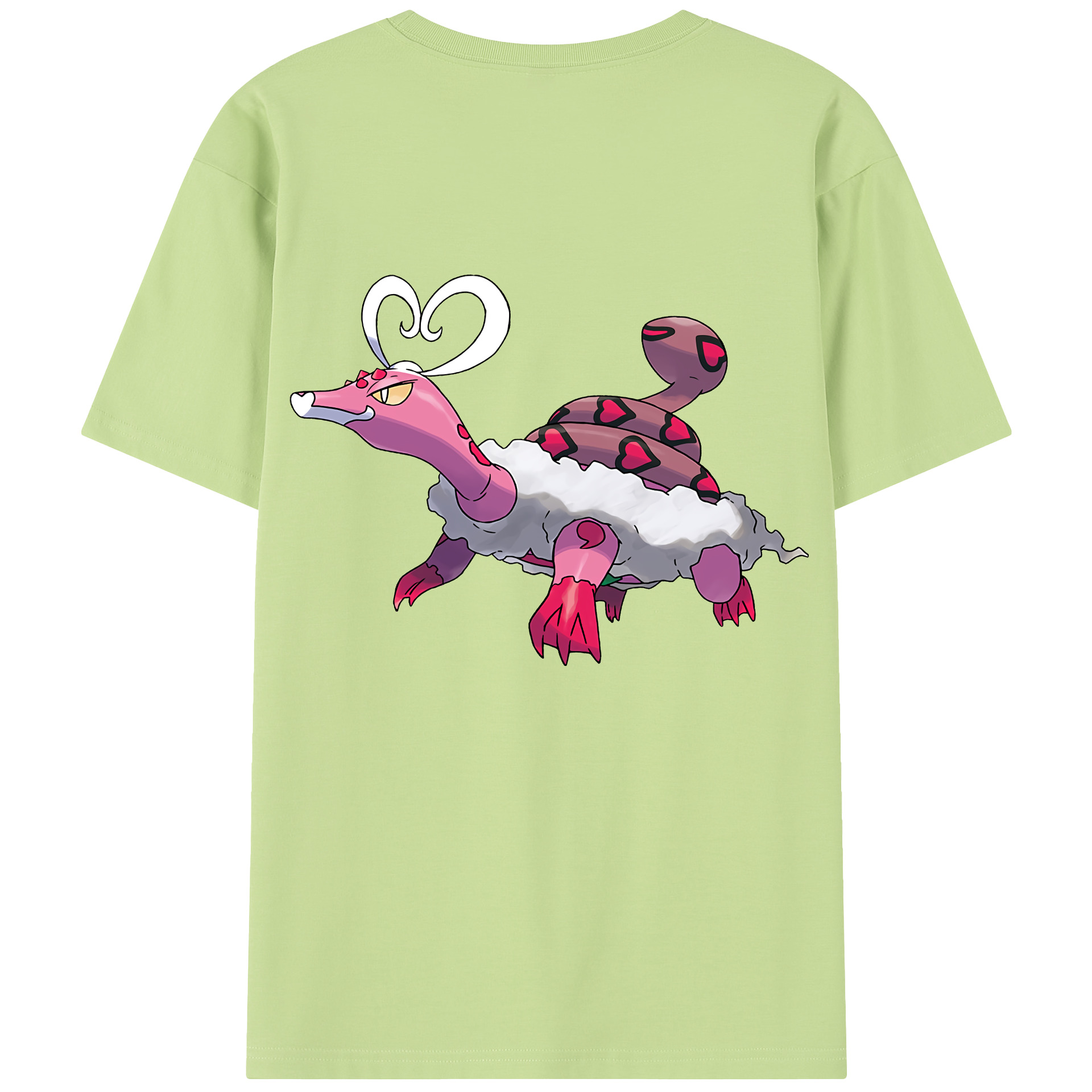 （画像用） ポケットモンスター Pokémon 綿100％半袖Tシャツ（背面プリント）